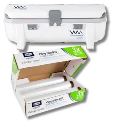 Produktbild von SET Effizienter Wrapmaster-Spender 3000 und Frischhaltefolie 3000 aus Polyethylen