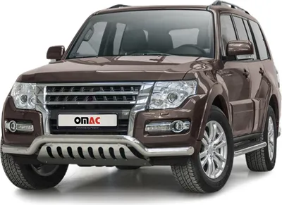Immagine prodotto di Barra di protezione paraurti anteriore per Subishi Pajero 2014-2022 in acciaio inox ABE argento