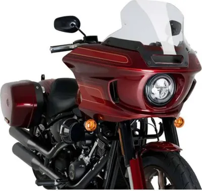 Zdjęcie produktu dla Przezroczysty ekran turystyczny PUIG do Harley davidson softail st low rider