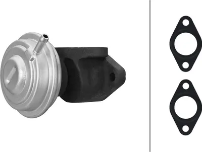 Produktbild von HELLA 6NU 014 865-441 AGR-Ventil mit Dichtungen für VW PASSAT Variant (3B6) Abgasrückführungsventil
