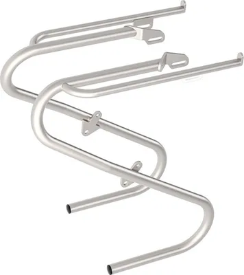 Produktbild von Tubus Duo Titan Gepäckträger silber, für 26-28 Zoll, Titanrohr Ø14/10 mm, für...