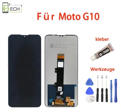 Produktbild von Für Motorola Moto G10 XT2127 LCD Display Touch Screen Bildschirm Schwarz