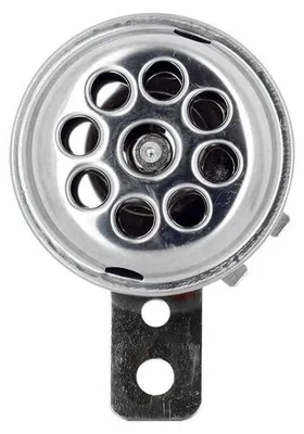 Immagine prodotto di Cyclingcolors: clacson a tromba 12 V, 66 mm, 105 dB, in acciaio, per moto, ciclomotori e scooter