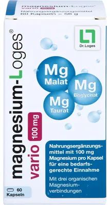 Immagine prodotto di Magnesio-Loges vario 100 mg capsule 60 Capsule