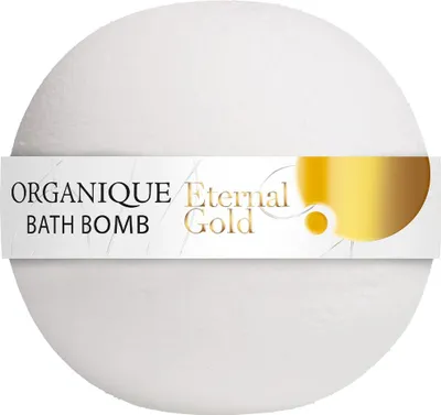 Obrázek produktu pro ORGANIQUE Eternal Gold Vyživující bomba do koupele 170 g