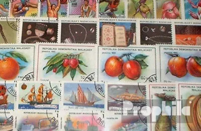 Produktbild von Briefmarken Madagaskar 50 verschiedene Sondermarken