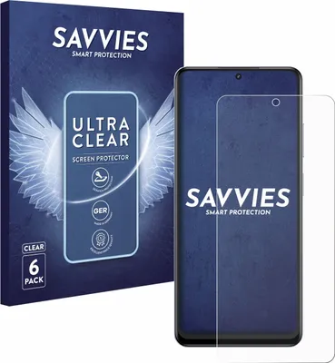 Produktbild von 6x Für realme 12 4G Schutzfolie Savvies Displayschutz Display Schutz Folie Klar Transparent