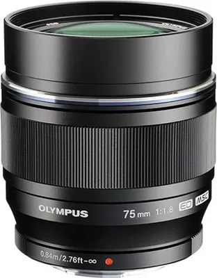 Produktbild von Olympus Objektiv 75mm f1,8 ED M.Zuiko schwarz