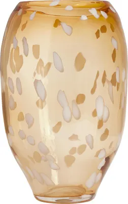 Image de OYOY LIVING Vases L21.5 x W21.5 x H35 orange