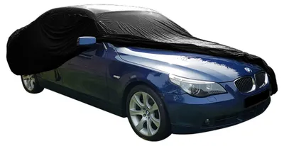 Image de Housse de voiture extérieure adaptée à BMW 5-Series (E60) Noir Imperméable et