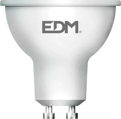Zdjęcie produktu dla Edm Gu10 3200k 5w 450 lumenów dichroiczna lampa led biała biały jeden rozmiar