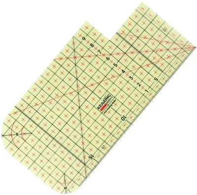 Produktbild von Famanu Strijkliniaal Hittebeständig - 10 x 20 cm