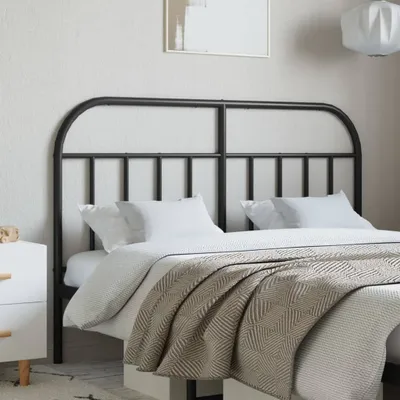 Produktbild von CLORIS Kopfteil Metall Schwarz 140 cm - Kopfteile LL0000214209