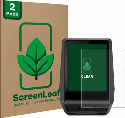 Produktbild von 2x ScreenLeaf Schutzfolie für Bosch Nyon 2 2021 / Nyon 2020 Displayschutz Display Schutz Folie Klar Transparent