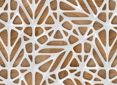 Produktbild von A.S. Création Fototapete Designwalls 3D Tapete beige braun weiß Vlies glatt