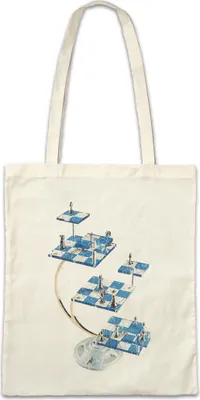 Produktbild von Urban Backwoods Star Chess, Stofftasche, Farbe: Beige