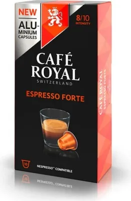 Obrázok produktu pre Café Royal 10166484, Kávová kapsula, Espresso, Medium-dark roast, Nespresso, 10 šálok, 10 kusov