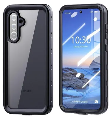 Zdjęcie produktu dla Etui pasujące do Samsunga A57 Waterproof Shellbox A57, czarne