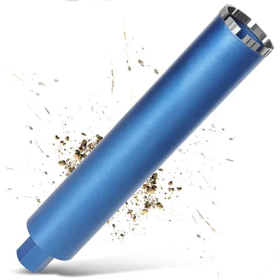 Produktbild von L460mm Ø102mm Diamantbohrkrone, 1 1/4" Kernbohrer für Kernbohrgerät, 10mm Bohrkrone, Nass-/Trocken Kernlochbohrer für Beton/Mauerwerk