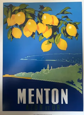 Productafbeelding van Menton - Citroenen - Affiche/Poster, 30x40 cm