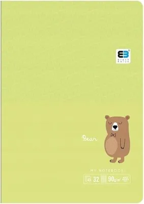 Zdjęcie produktu dla Zeszyt A5/32K Krata 90G Bb Kids Pastel A'10