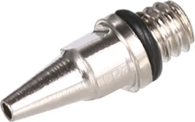 Image de 0.buse d'aérographe 5mm et aiguille de remplacement pour aérographe Modèle de pistolet de pulvérisation Peinture Outil d'entretien Accessoires