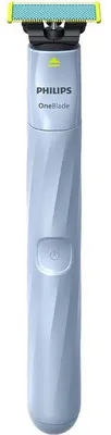 Produktbild von Philips Norelco OneBlade OneBlade 1st Shave QP1324/20 1st Shave, Folienschaber, Blau, Contour-following technology; Dual protection system, Replace every 4 months*; QP215, QP225, 0,33 Jahr(e), Akku