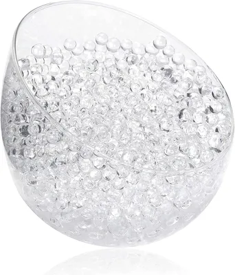 Produktbild von OKWISH Klare Wasserperlen Gelkugeln für Pflanzen & Vasendekoration, 20000 Stück, 7-8 mm, umweltfreundlich, biologisch abbaubar