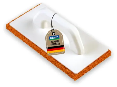 Produktbild von Reibebrett PREMIUM – Leichtes Reibebrett mit 18 mm Schwammgummibelag, geeignet zum Glätten von Feinputz