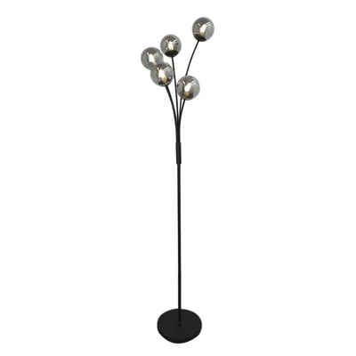 Produktbild von Olucia - STACY - Stehlampe - Grau / Schwarz