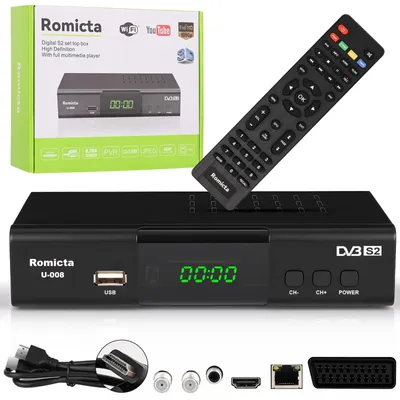 Productafbeelding van HD-ontvanger voor satellieten, satellietontvanger met HDMI, DVB-S/S2, PVR