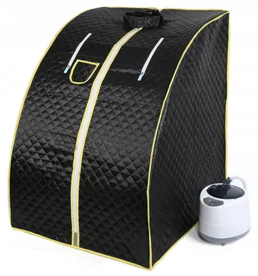 Zdjęcie produktu dla Sauna Parowa Przenośna Domowa + Parowcem 76*88*99Cm 1.8L