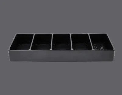 Image de KS-Tools 875.9905 Plateau de rangement en plastique, 5 compartiments