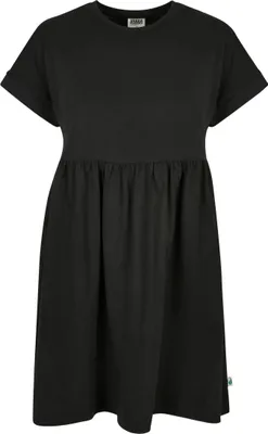 Produktbild von Urban Classics Kurzes Kleid Damen Ladies Organic Empire Valance Tee Dress schwarz S