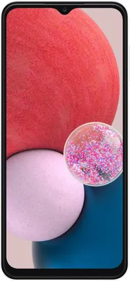 Produktbild von Samsung Galaxy A13 A135F Smartphone, 64 GB, Weiß, 16.8 cm (6.6 Zoll) Display, Android 12, 50 MP Quad-Kamera, 5000 mAh Akku, Dual-SIM, Schnellladen, Gorilla Glass 5, Fingerabdrucksensor, Gesichtserkennung, microSD erweiterbar bis 1 TB, Wi-Fi 5, Bluetooth 5.0, NFC, LTE, GPS