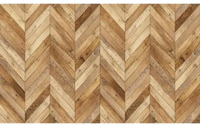 Image de Autocollant de sol – Motif chevron bois – Rouleau d'autocollant antidérapant – 60 x 100 cm