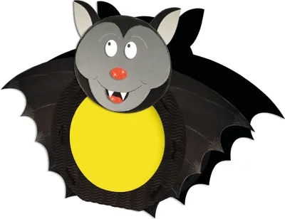 Produktbild von URSUS Laternen-Bastelset "Fledermaus"