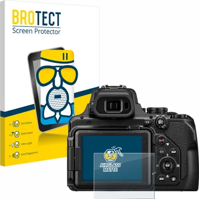 Produktbild von BROTECT Entspiegelungs Schutzglas für Nikon Coolpix P1100 Schutzfolie Panzer Folie Glas Display Schutz matt