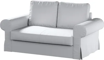 Produktbild von Dekoria Bezug für Backabro 2-Sitzer Sofa ausklappbar, weiß, Bezug für Backabro 2-Sitzer Sofa