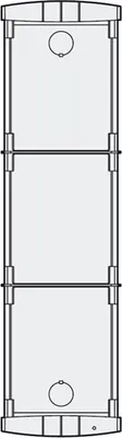 Produktbild von DOORTELLO HOME PL73 (Unterputzrahmen für 3 Module)