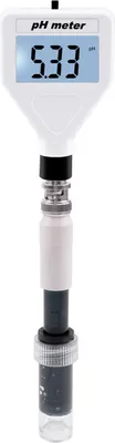 Produktbild von PH-98218 Haut-PH-Messgeraet, Saeuremessgeraet, Tester, austauschbare Sonde, LCD-Display, digitales Saeuremessgeraet, tragbares Mehrzweckmessgeraet, Boden/Lebensmittel/Haut, wasserdichtes Multifunktions-Saeuremessgeraet, Bereich 0,00šC14,00 PH