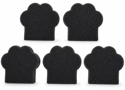 Produktbild von 5er-Set Tierhaarentferner für Waschmaschine – Katzenpfote Design, wiederverwendbar – Fusselbälle und Flusenfänger für Hunde- und Katzenhaare