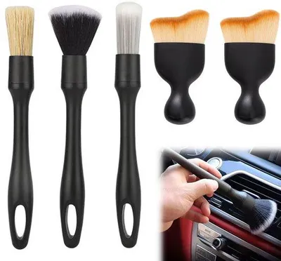 Immagine prodotto di Set per la pulizia degli interni dell'auto, 5 pezzi, ultra morbido