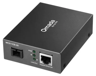 Image de Convertisseur de média réseau TP-Link Omada MC211CS-20 1000 Mbit/s 1310 nm monomode noir