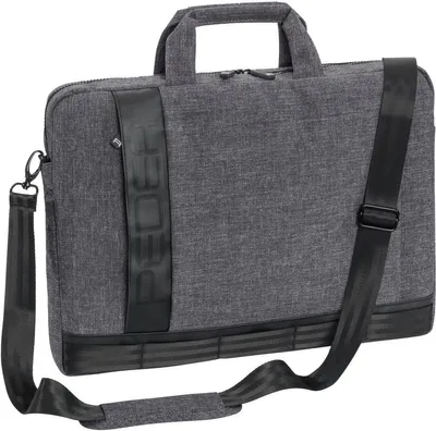 Immagine prodotto di PEDEA borsa per notebook "Fancy" 43 | 9 cm (17 | 3 pollici) tracolla in nylon grigio