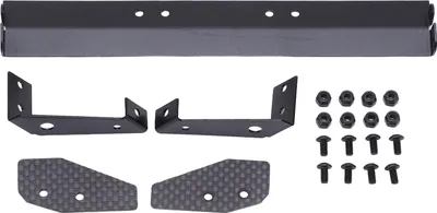 Image de RC Heckflügel 1/10 Heckspoiler Aluminiumlegierung 165 mm Länge für Fernbedienungsfahrzeug