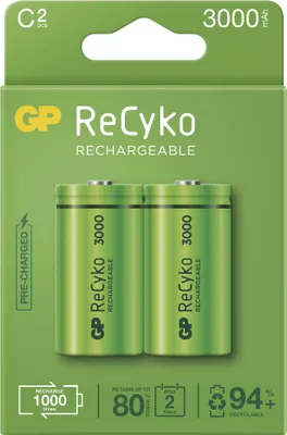 GP Nabíjecí baterie ReCyko 3000 C (HR14), 2 ks, B2133