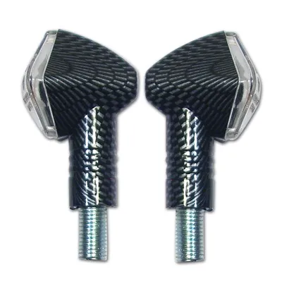 Image de Clignotant LED Diamond carbone court M10