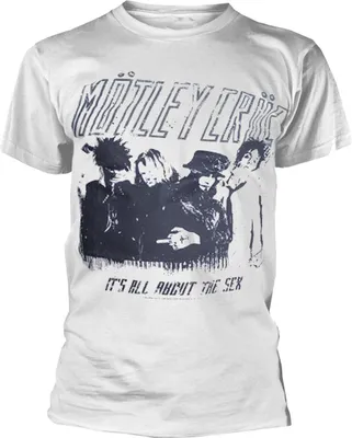 Produktbild von Mötley Crüe Stencil White XL T-Shirt