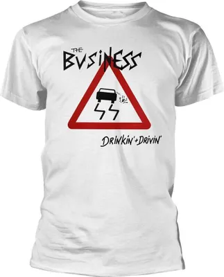 Produktbild von The Business - "Drinkin Drivin" T-Shirt für Herren/Damen Uni PH741 (XXL) (Weiß)